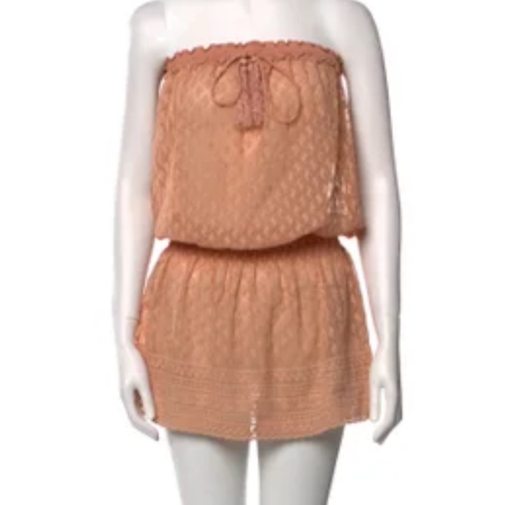 Melissa Odabash Peach Swim Coverup